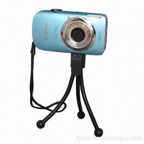 Flexible Tabletop Mini Tripod with Metal Universal Male Thread